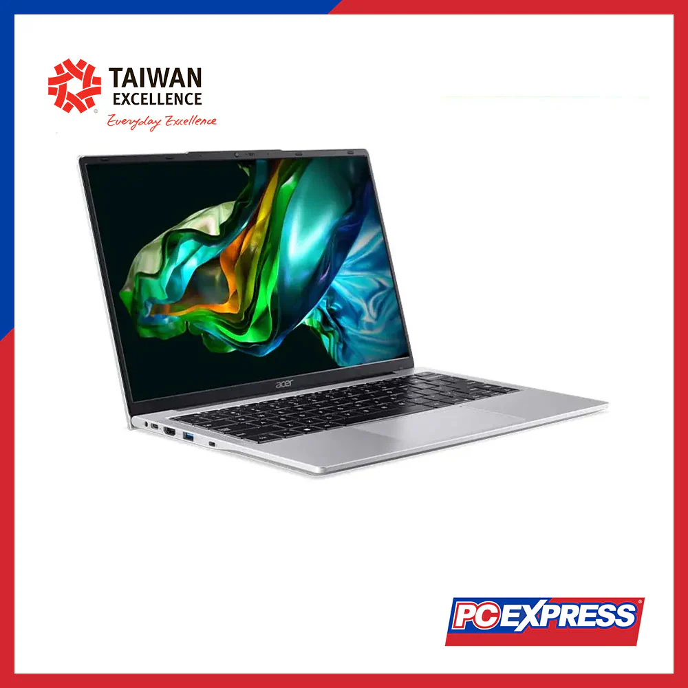 ACER Aspire Lite 14 AL14-32P-34RE Intel® Core™ 3 Laptop (Natural Titanium) - Image 2