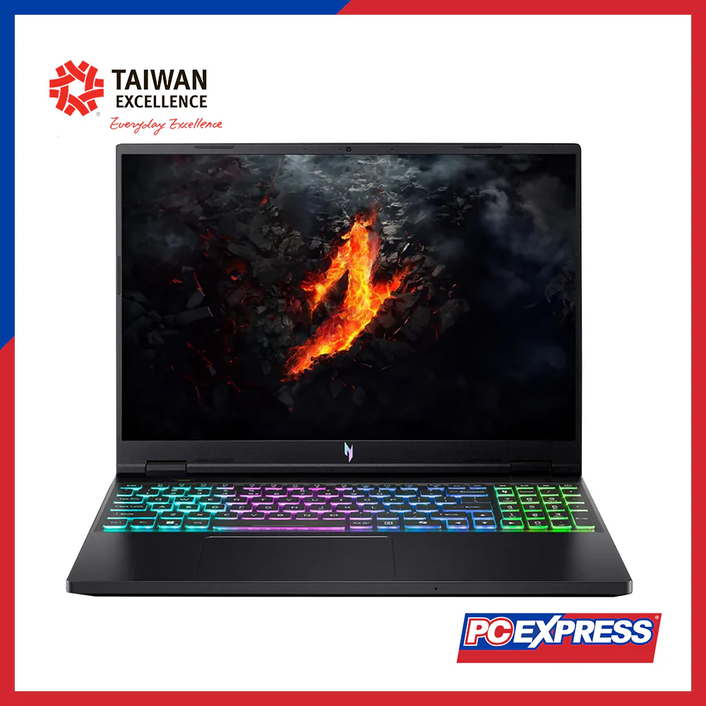 ACER Nitro 16 AN16-43-R5PS (NH.QQFSP.004) GeForce RTX™ 4060 AMD Ryzen™ 9 Laptop (Obsidian Black)
