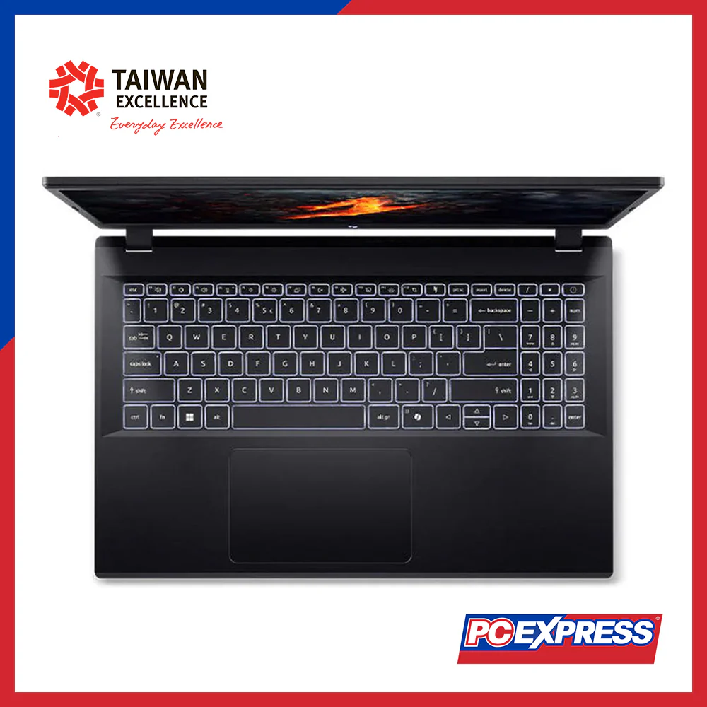 ACER Nitro V 15 ANV15-41-R75D (NH.QPESP.003) GeForce RTX™ 4050 AMD Ryzen™ 5 Laptop (Obsidian Black) - Image 2
