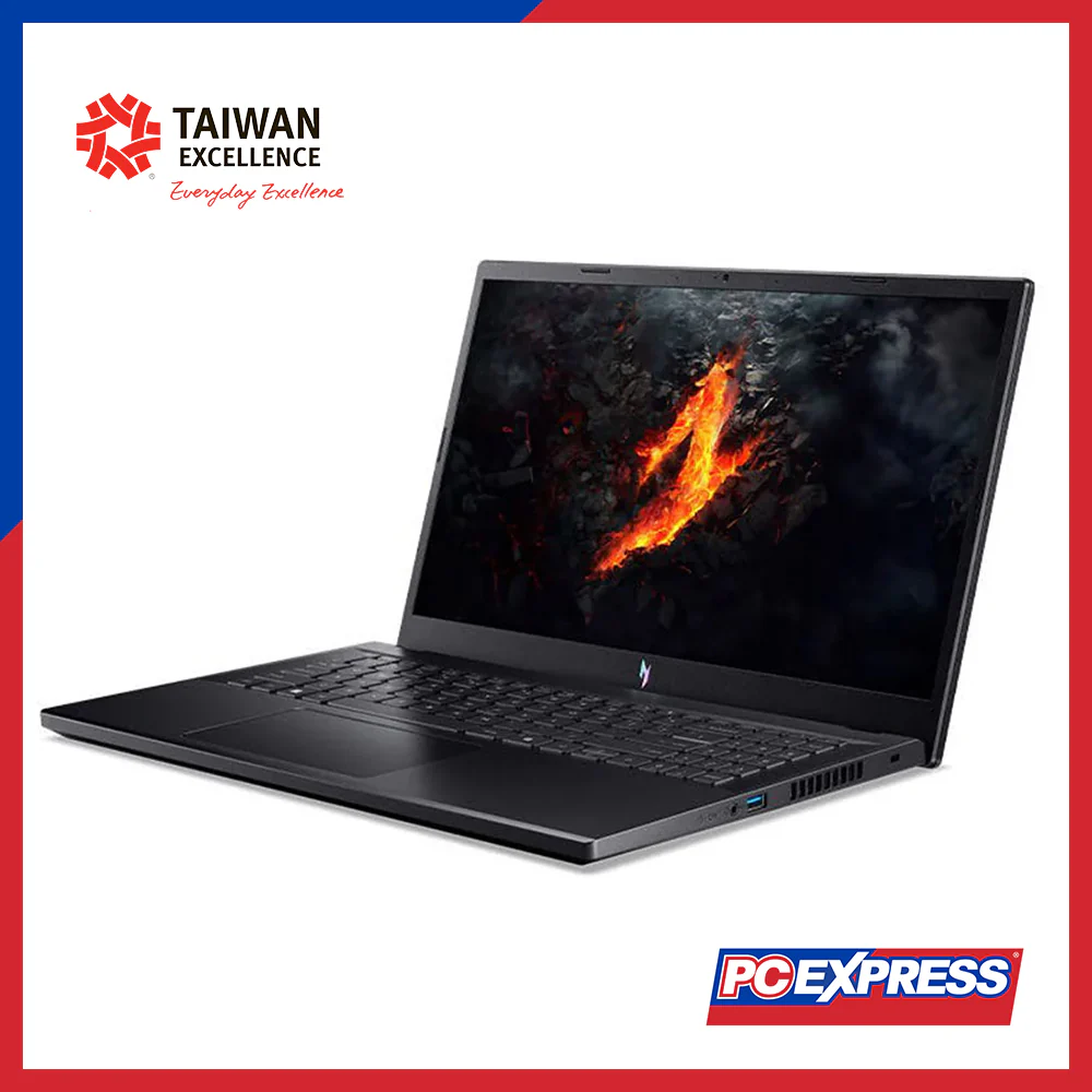ACER Nitro V 15 ANV15-41-R75D (NH.QPESP.003) GeForce RTX™ 4050 AMD Ryzen™ 5 Laptop (Obsidian Black) - Image 3