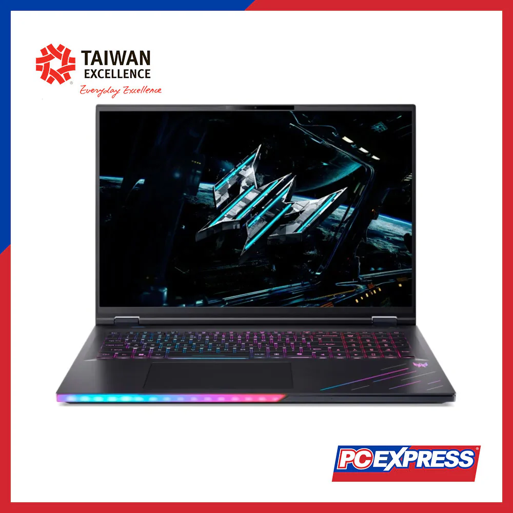 ACER Predator Helios 18 PH18-73-97X6 GeForce RTX™ 5080 Intel® Core™ Ultra 9 Laptop (Abyssal Black)
