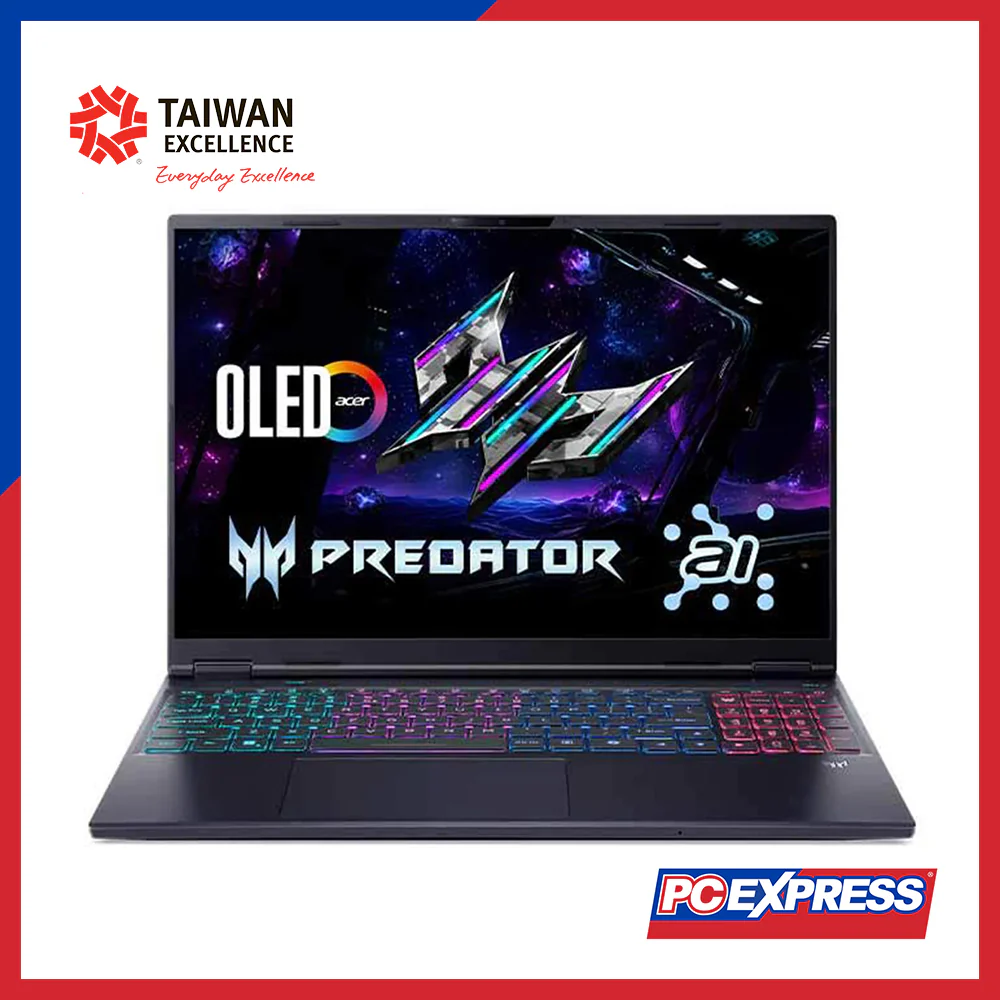 ACER Predator Helios Neo Slim 16 PHN16S-71-57XQ (NH.QX8SP.003) GeForce RTX™ 5050 Intel® Core™ Ultra 5 Laptop (Abyssal Black)