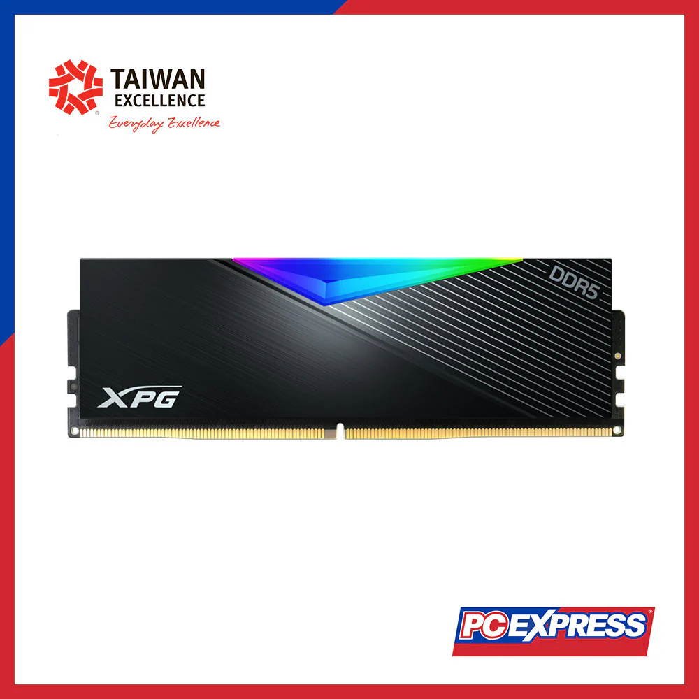 ADATA 32GB (2x 16GB) DDR5 5200MHz (AX5U5200C3816G-DCLARBK) XPG LANCER RGB Desktop Memory - Image 2