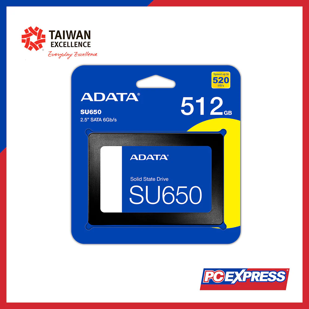 ADATA 512GB SU650 2.5" (ASU650SS-512GT-R) Solid State Drive - Image 5