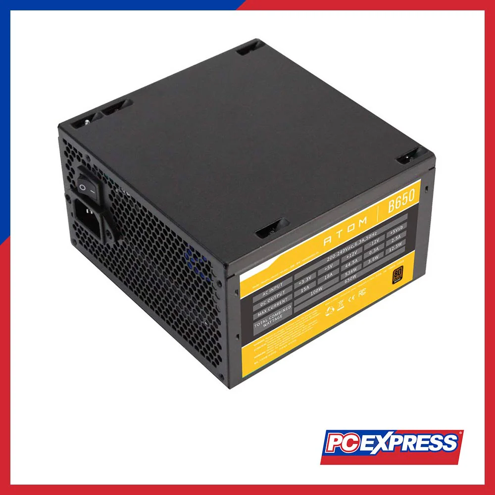 ANTEC ATOM B650 650W 80+ BRONZE Non-Modular True Rated Power Supply - Image 3