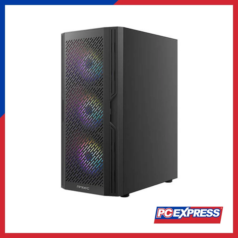 ANTEC AX20 Elite Black RGB Tempered Glass Mid Tower Gaming Chassis (With Free Gaming Antec Mouse Pad) - Image 3