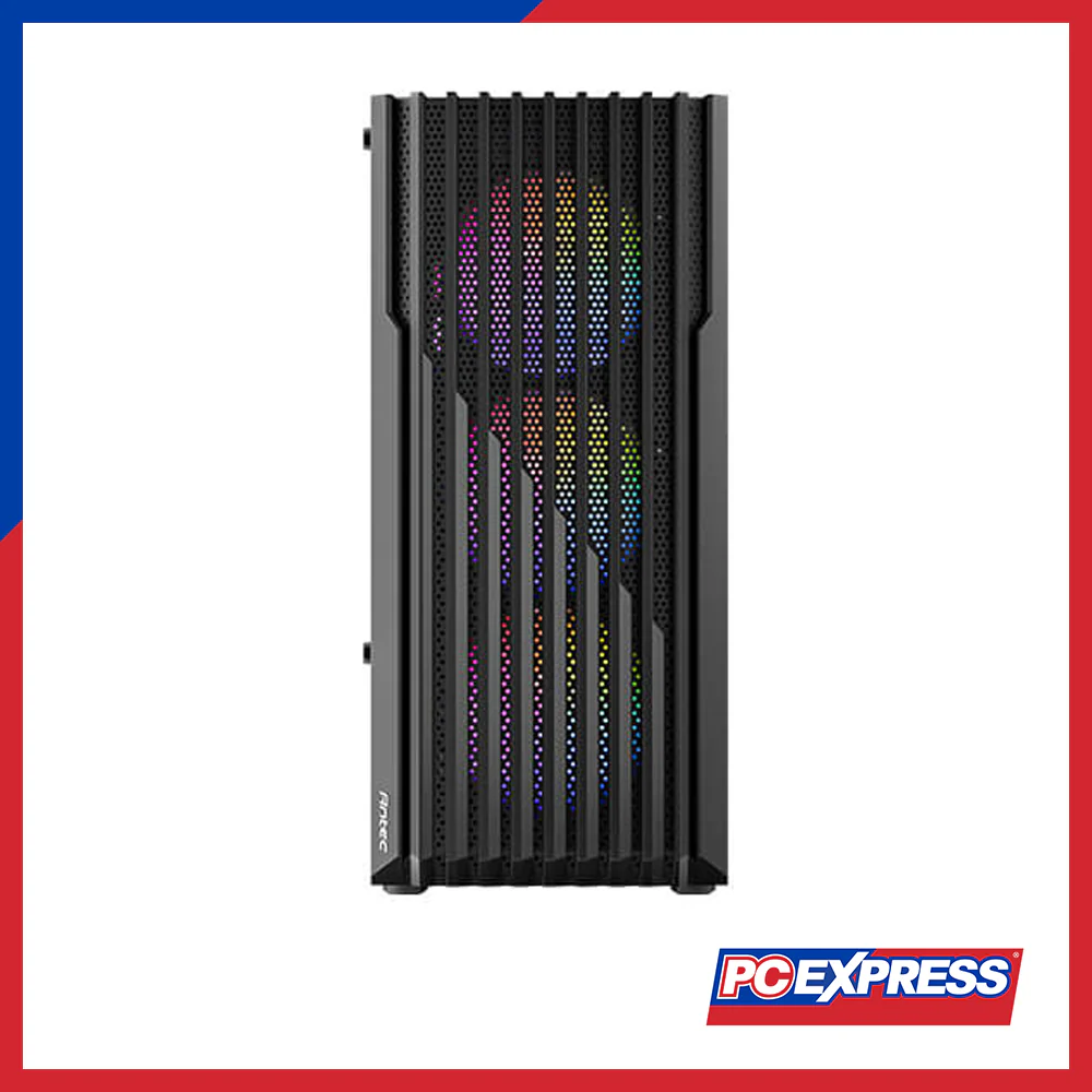 ANTEC AX22 ELITE RGB Tempered Glass Gaming Case (With free Mousepad) - Black - Image 2