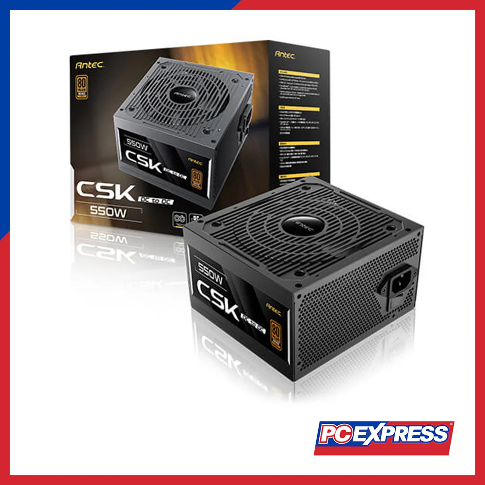 ANTEC CSK550 DC 550W 80+ Bronze Non-Modular Power Supply - Image 6