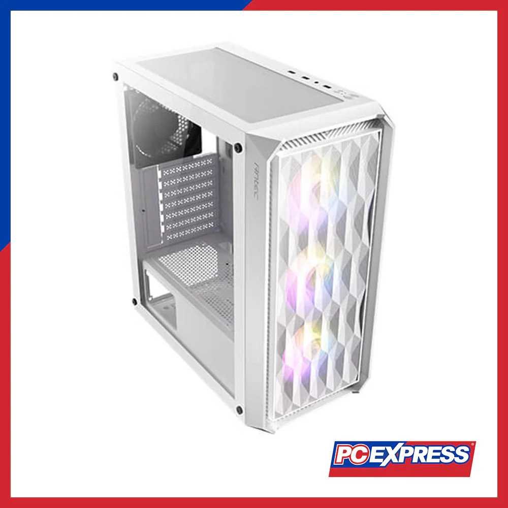 ANTEC NX292 Elite Series-Mid Tower Gaming PC Case - White - Image 4