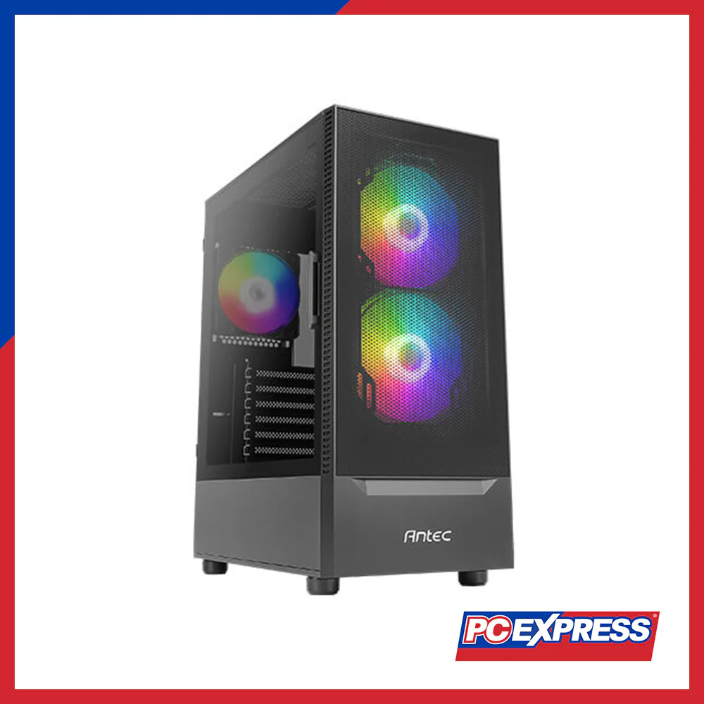 ANTEC NX410 Tempered Glass Mid Tower Gaming Chassis (Black)