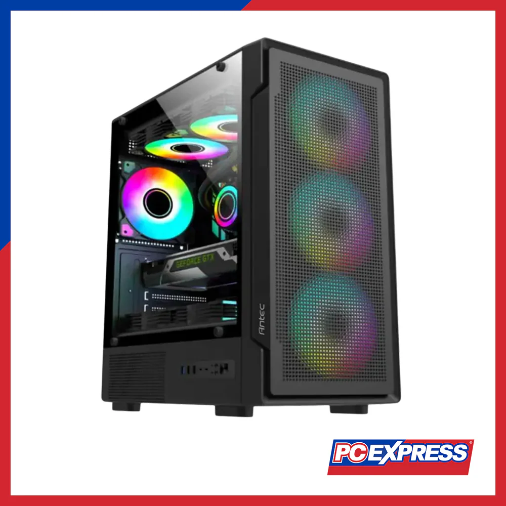 ANTEC VX300M Tempered Glass mATX Mini Tower Gaming Chassis