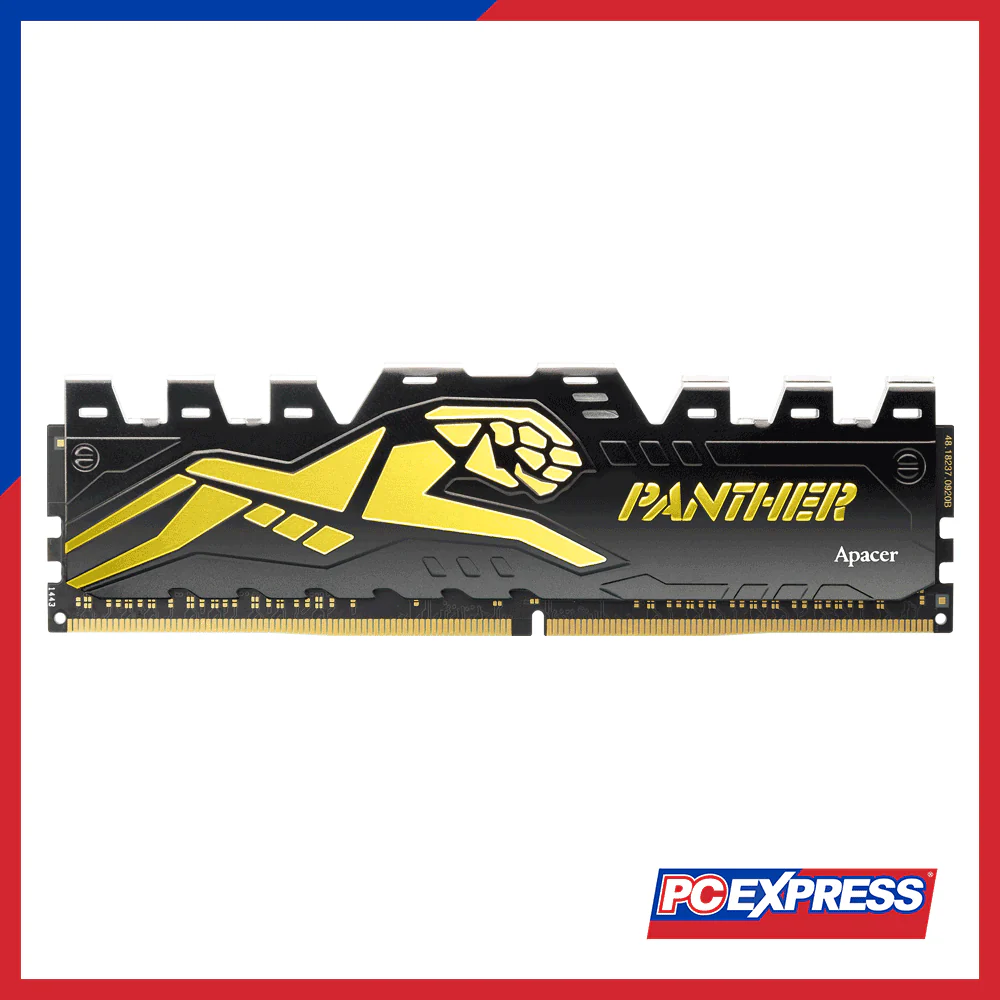 APACER 16GB DDR4 3200MHz (2X8GB) (RP-K2 AH4U16G32C28Y7GAA-2) PANTHER GOLDEN Memory Module