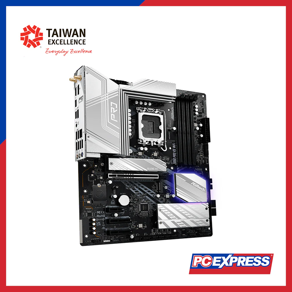 ASROCK Z890 PRO RS WIFI ATX Motherboard - Image 4
