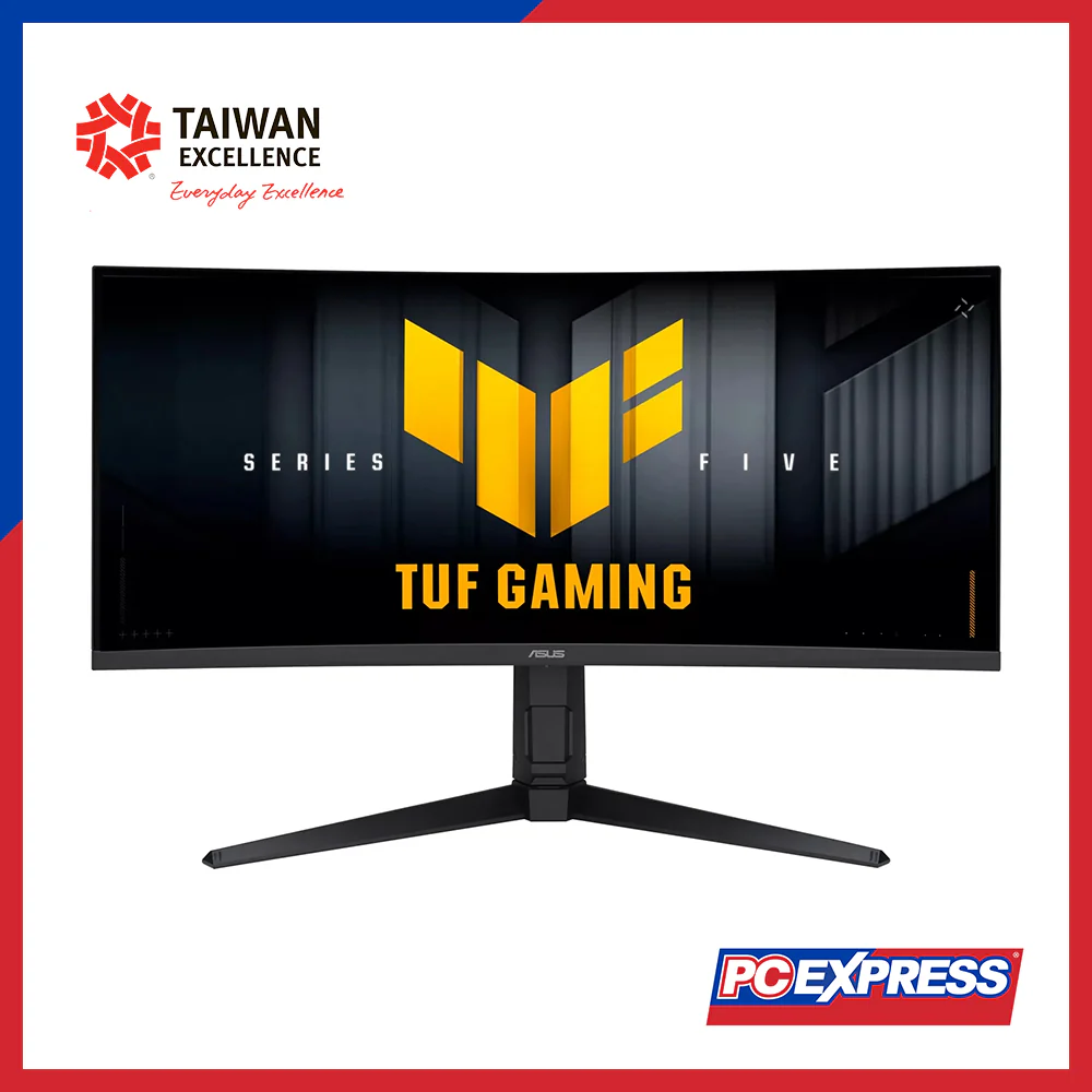 ASUS 34" TUF Gaming Series 5 (VG34WQML5A) Curved Gaming Monitor - Black