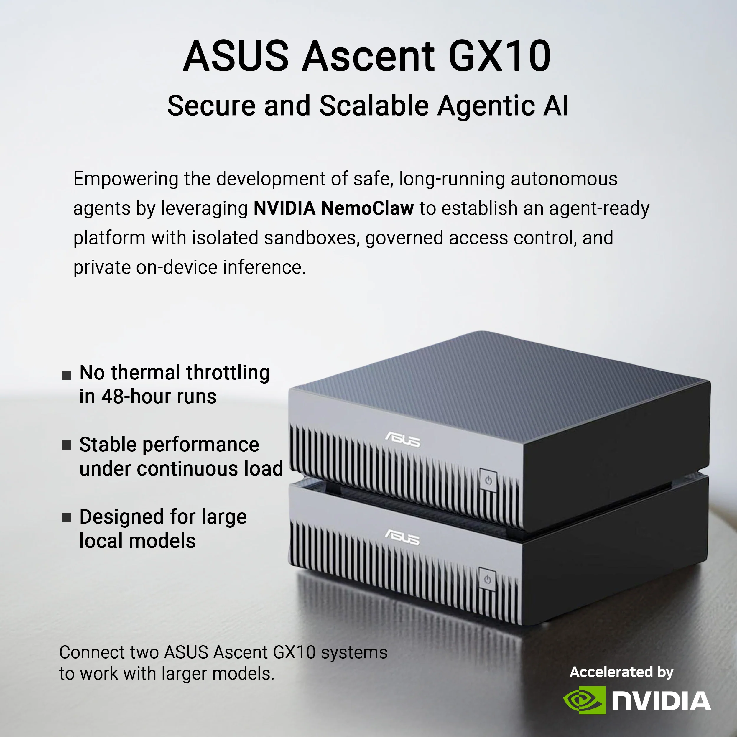 ASUS Ascent GX10 (4TB) Compact Desktop AI Supercomputer - Image 3