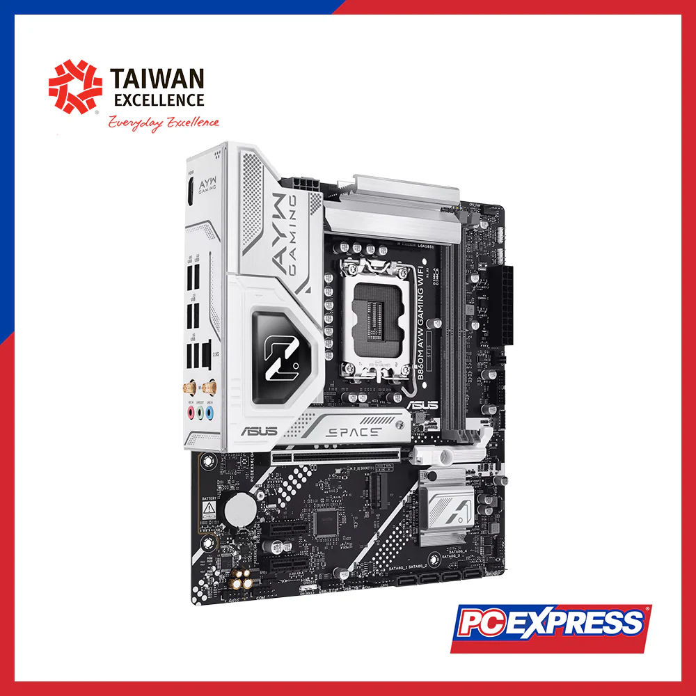 ASUS B860M AYW Gaming WiFi micro-ATX Motherboard - Image 3