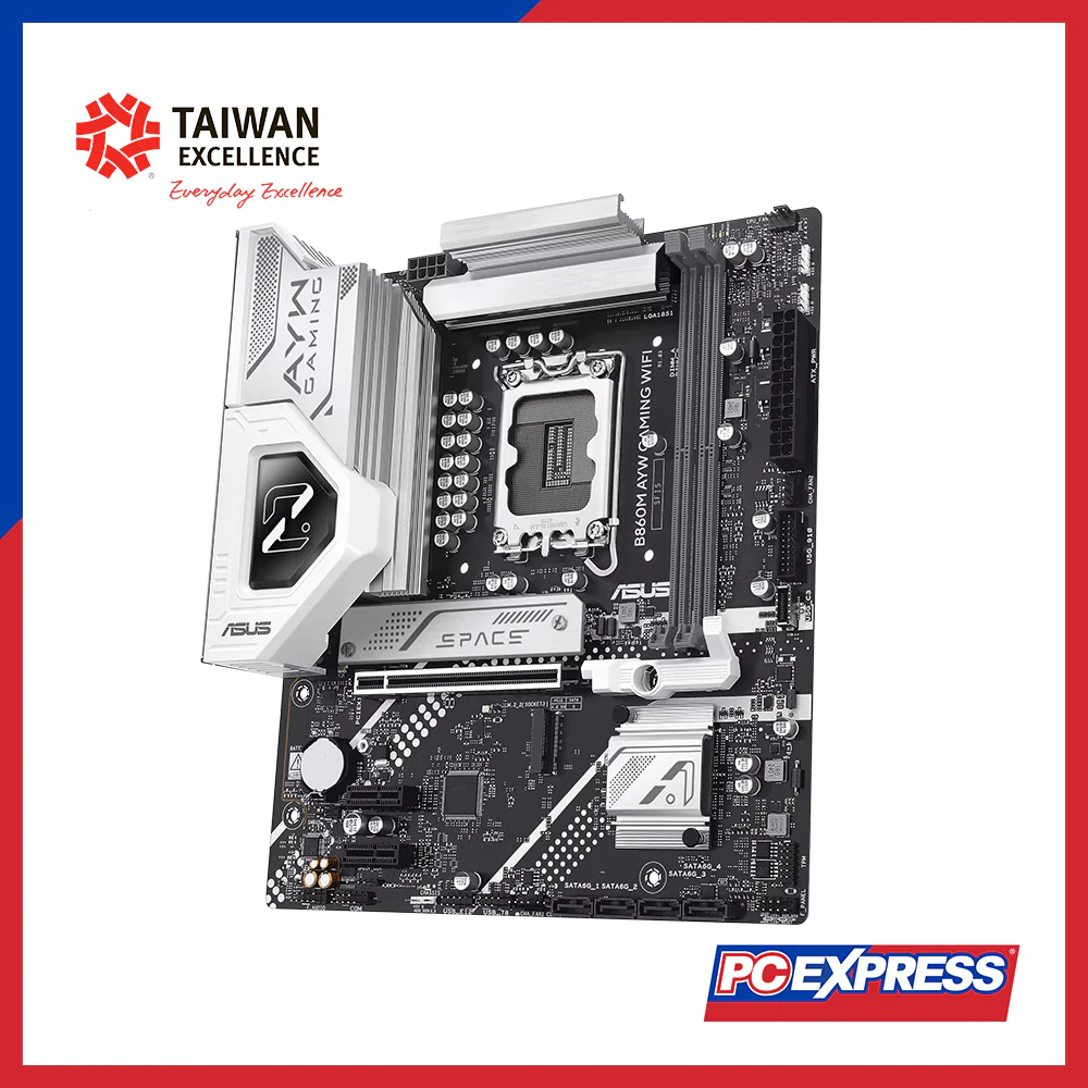 ASUS B860M AYW Gaming WiFi micro-ATX Motherboard - Image 4