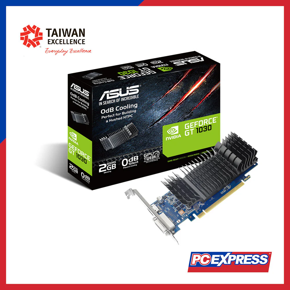 ASUS GT1030-SL 2GB BRK GDDR5 64-bit Graphics Card - Image 3