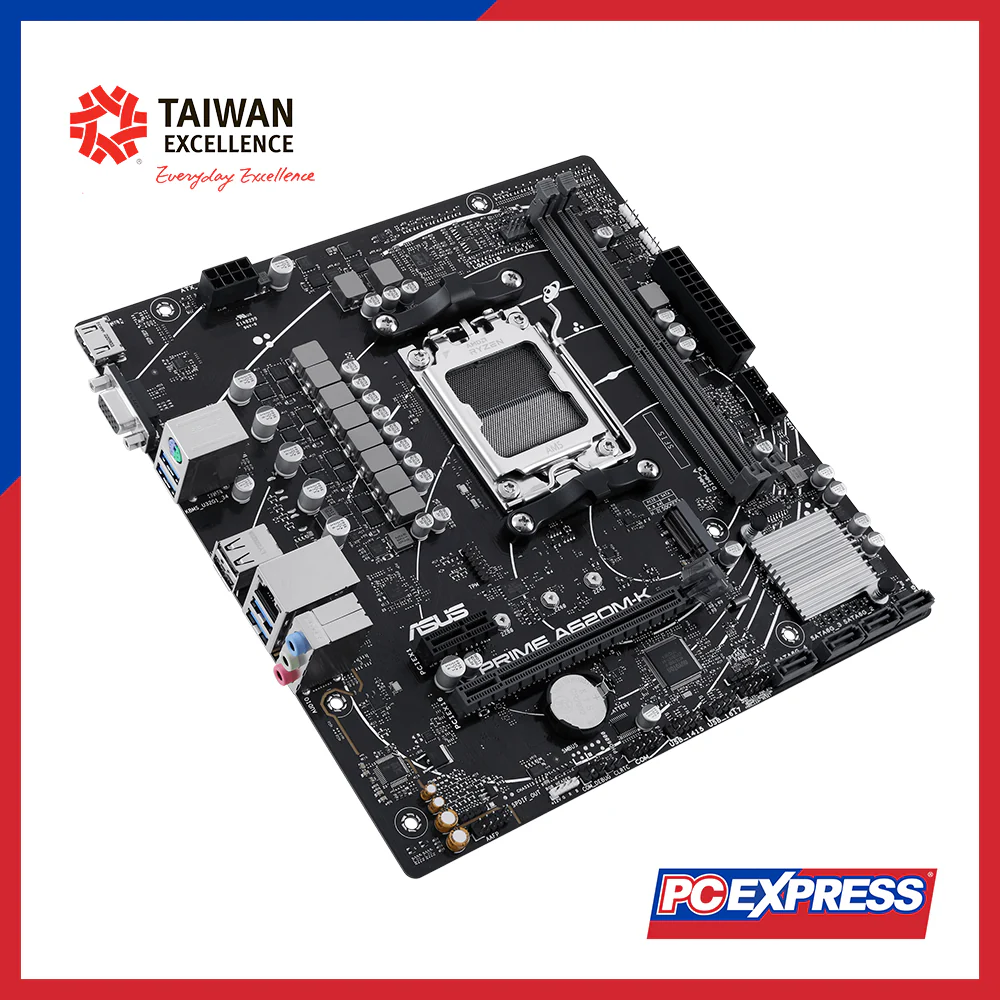 ASUS PRIME A620M-K/CSM micro-ATX Motherboard - Image 4