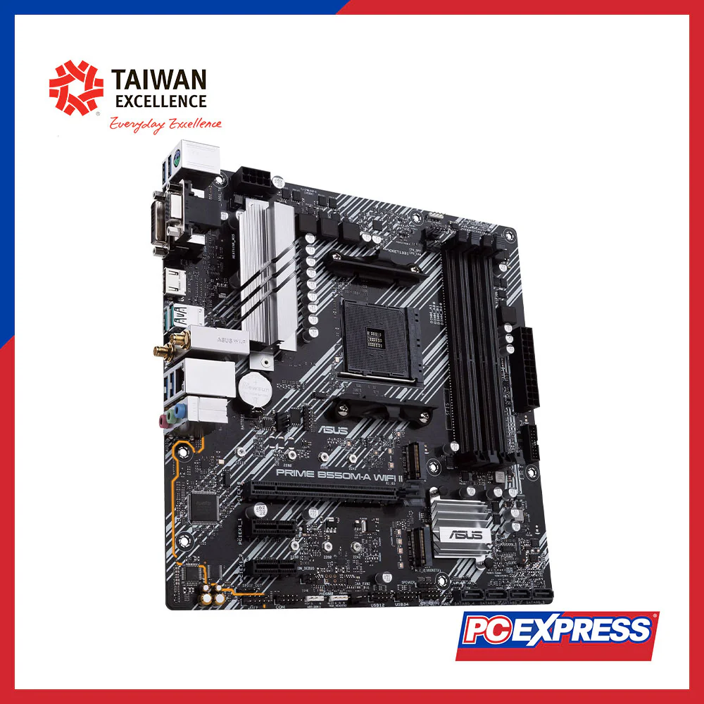 ASUS PRIME B550M-A (WIFI) II Motherboard - Image 3