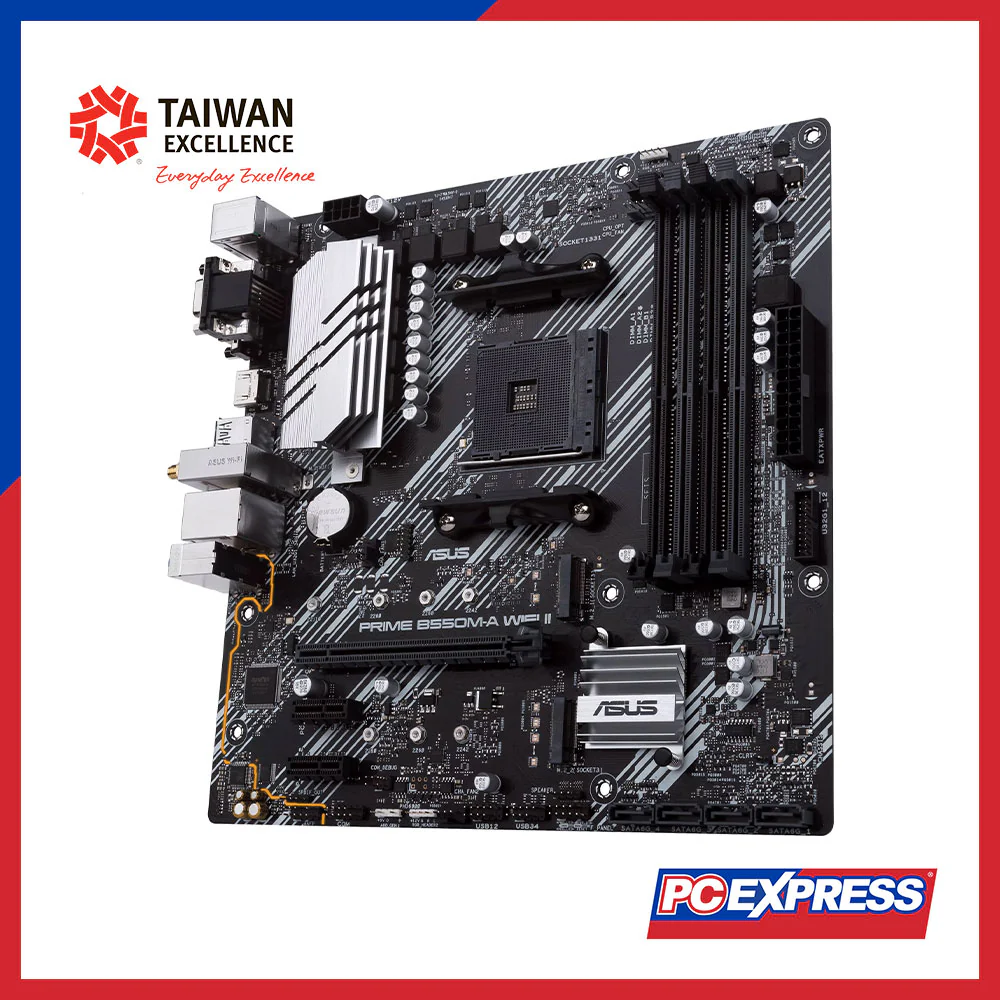ASUS PRIME B550M-A (WIFI) II Motherboard - Image 4