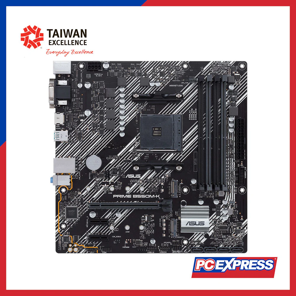 ASUS PRIME B550M-K Micro-ATX Motherboard