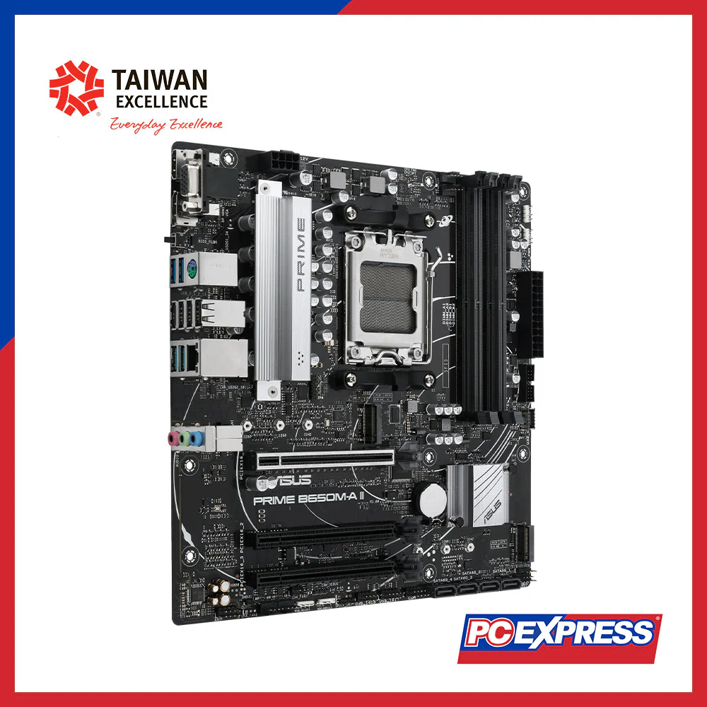 ASUS PRIME B650M-A II Micro ATX Motherboard - Image 2