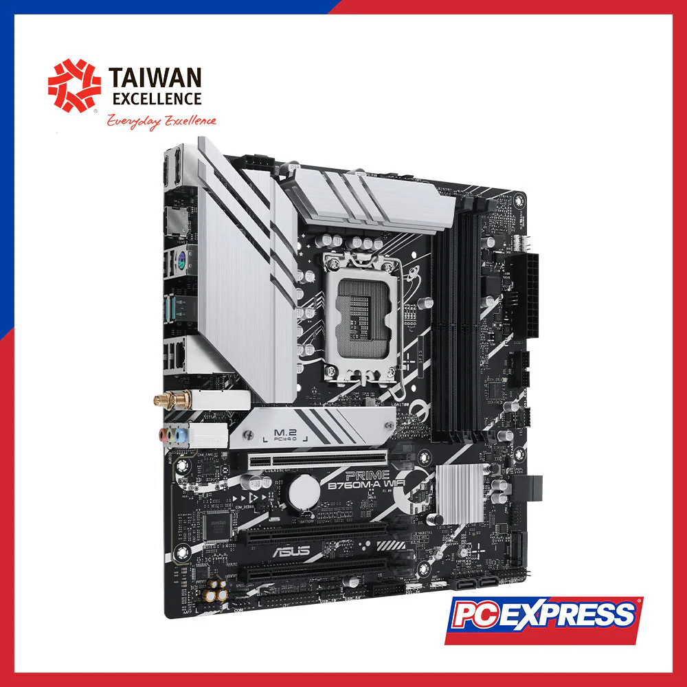 ASUS PRIME B760M-A WIFI Micro-ATX Motherboard - Image 2
