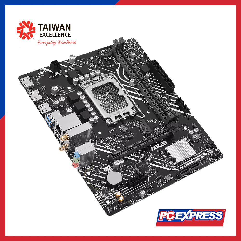 ASUS PRIME H610M-F WiFi D4 micro-ATX Motherboard - Image 2