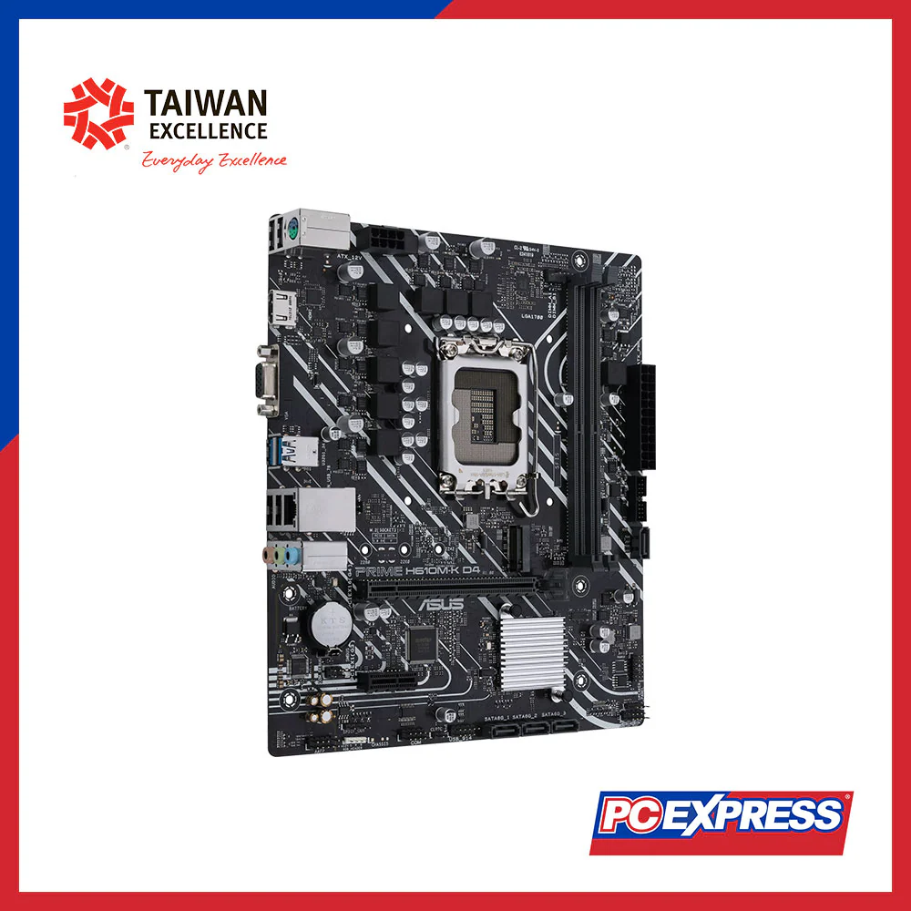 ASUS PRIME H610M-K D4 Micro ATX Motherboard - Image 2