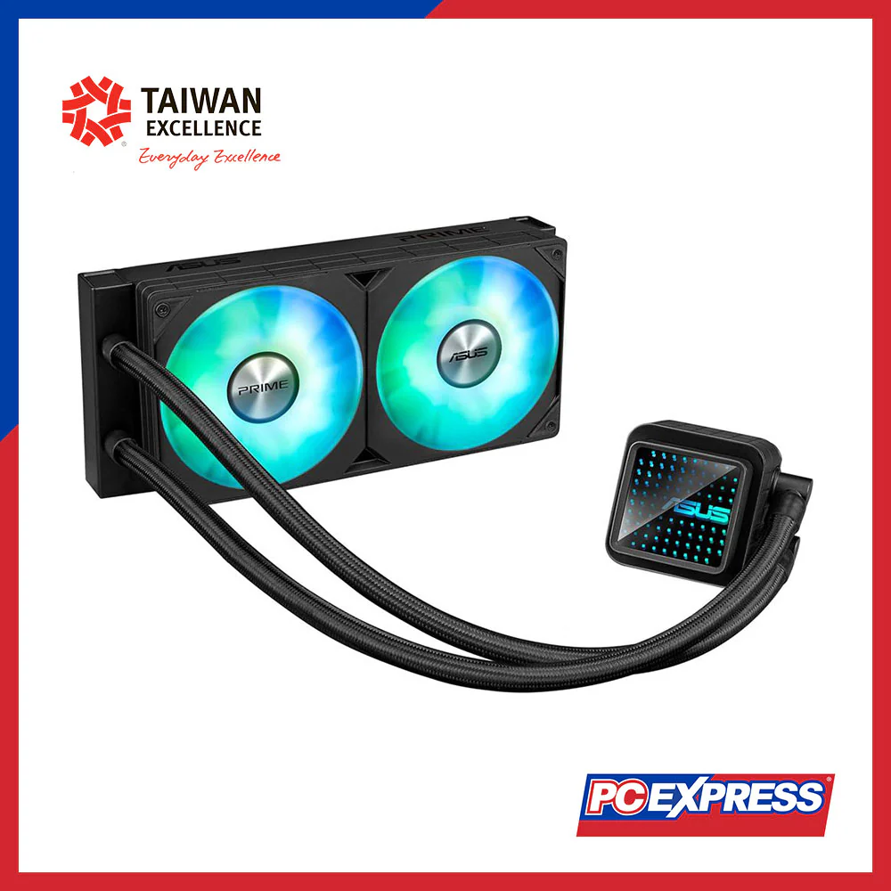 ASUS Prime LC 240 ARGB All-in-One CPU Liquid Cooler Fan - Image 3