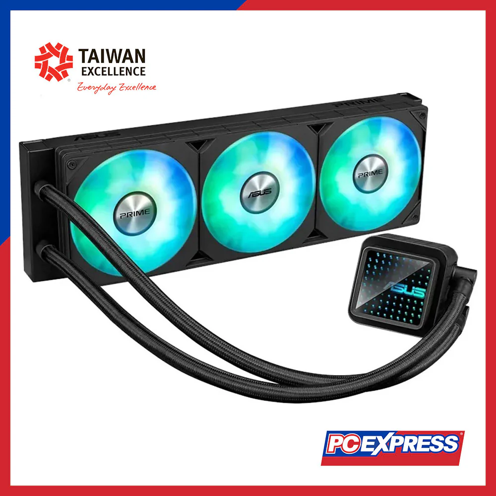 ASUS Prime LC 360 ARGB All-in-One CPU Liquid Cooler Fan - Image 3