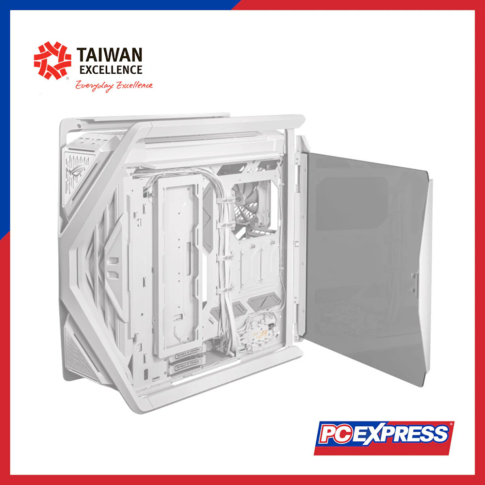 ASUS ROG Hyperion GR701 RGB Chassis (White) - Image 6