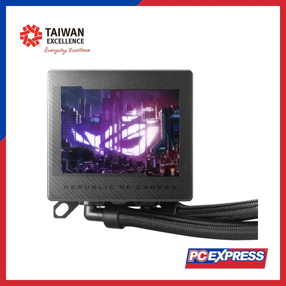 ASUS ROG RYUJIN III 240 ARGB All-in-One CPU Liquid Cooler Fan (Black) - Image 9
