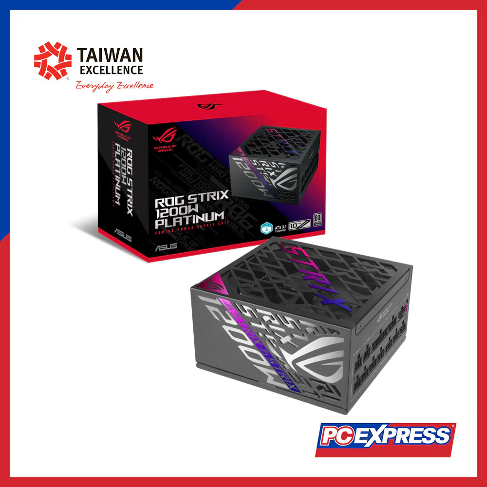 ASUS ROG STRIX 1200W 80+ Platinum Fully Modular Power Supply - Image 6