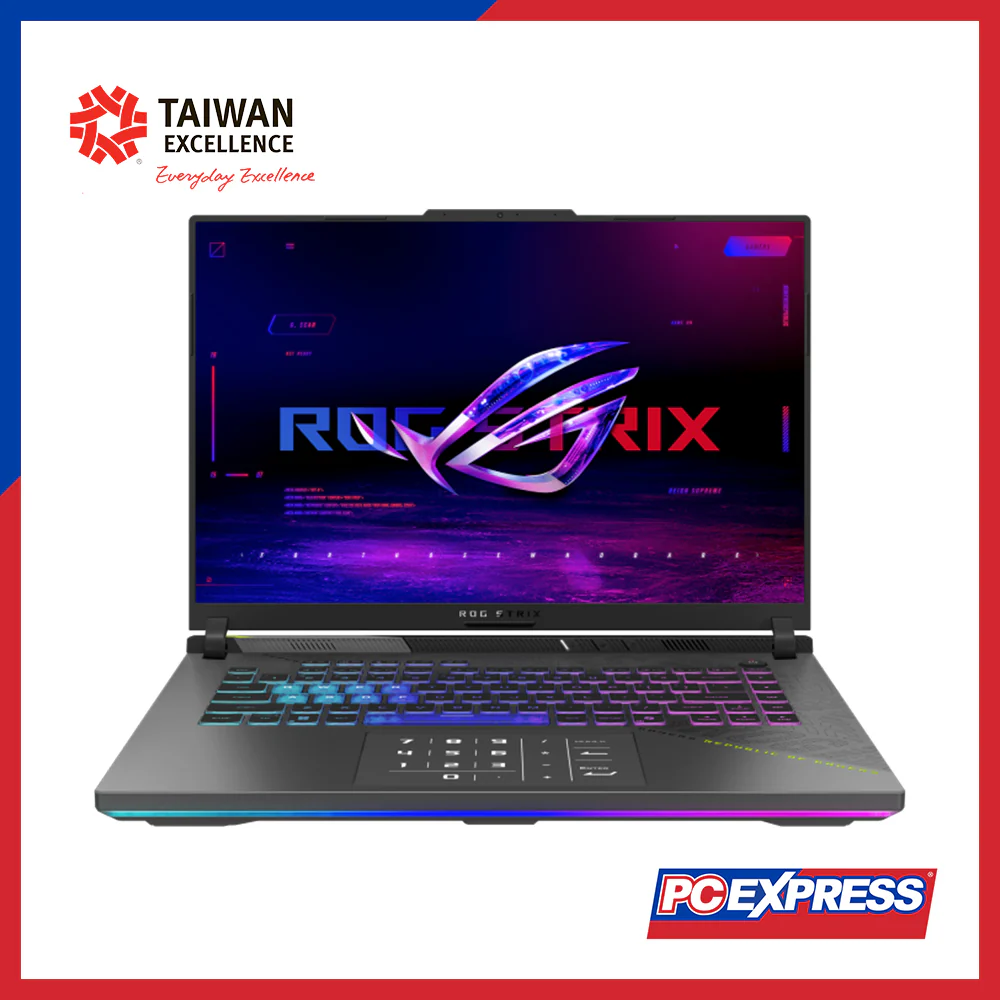 ASUS ROG Strix G16 G614PM-RV094WSM GeForce RTX™ 5060 AMD Ryzen™ 9 Laptop (Eclipse Gray)