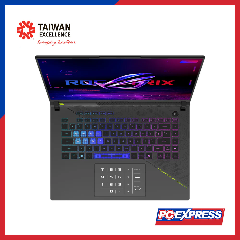 ASUS ROG Strix G16 (G614PM-TS179WSM) (90NR0KW7-M009C0) GeForce RTX™ 5060 AMD Ryzen™ 9 Laptop (Eclipse Gray) - Image 2