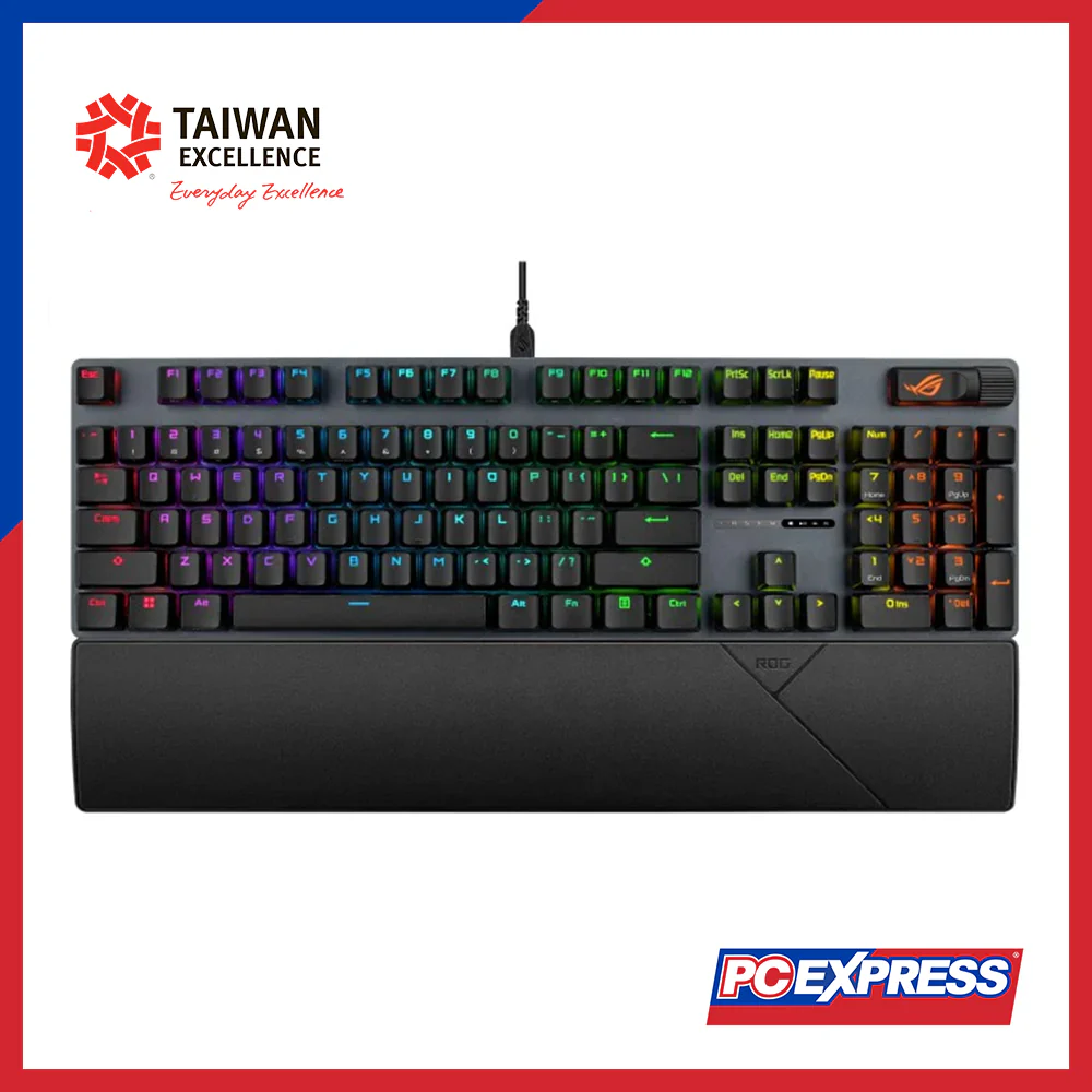 ASUS ROG XA14 Strix Scope II X PBT (NX Storm V2 Switch) Mechanical Gaming Keyboard - Black - Image 3