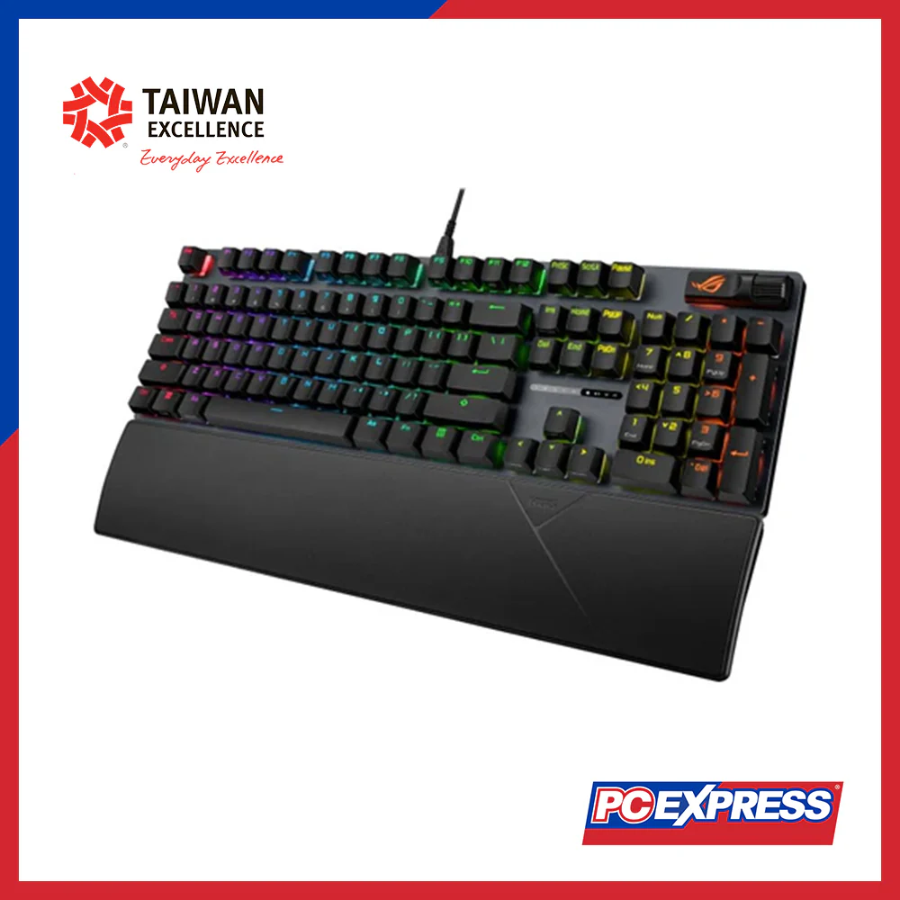 ASUS ROG XA14 Strix Scope II X PBT (ROG NX Snow V2 Switch) Mechanical Gaming Keyboard - Black - Image 3