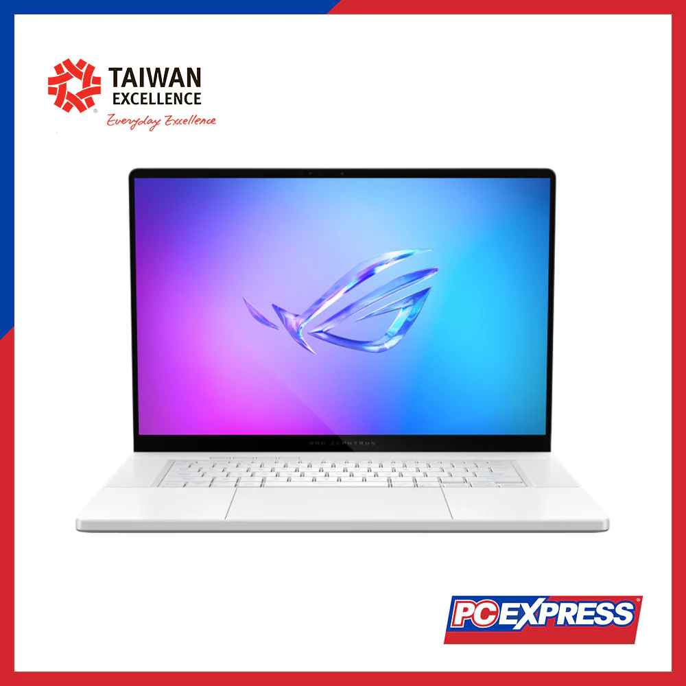 ASUS ROG Zephyrus G16 GU605CR-QR221WSM GeForce RTX™ 5070 Ti Intel® Core™ Ultra 9 (Platinum White)