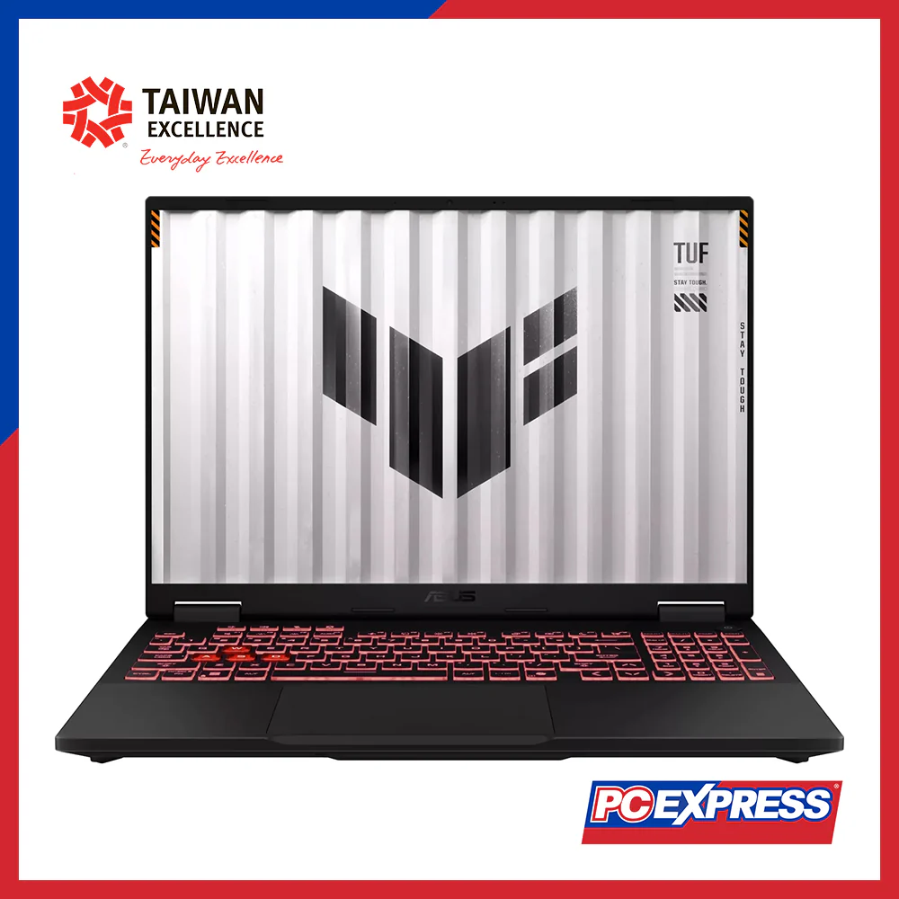 ASUS TUF Gaming A16 FA608UH-RV099W (90NR0KS1-M008P0) GeForce RTX™ 5050 AMD Ryzen™ 7 Laptop (Jaeger Gray)