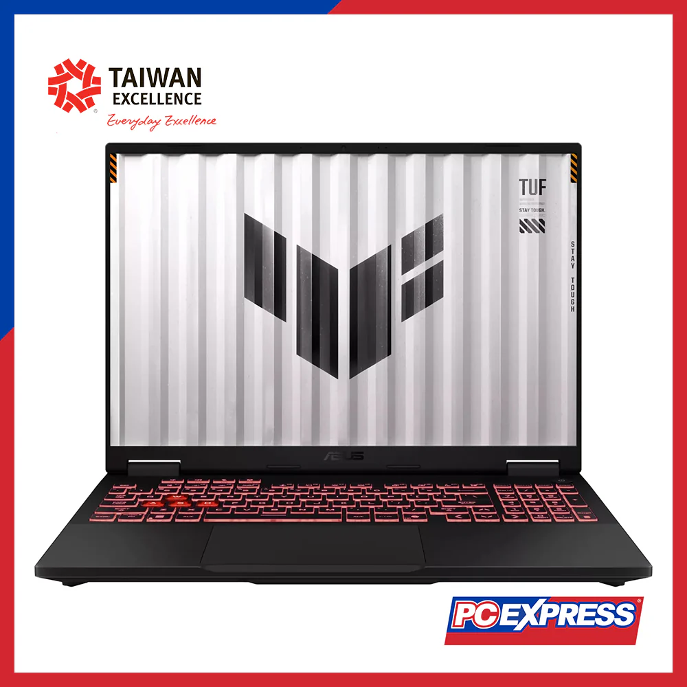 ASUS TUF GAMING A16 (FA608UM-RV115W) (90NR0KV1-M00EW0) GeForce RTX™ 5060 AMD Ryzen™ 7 Laptop (Jaeger Gray)