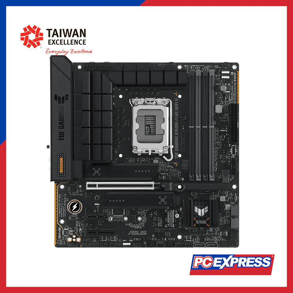 ASUS TUF GAMING B760M-PLUS WIFI II MIcro-ATX Motherboard