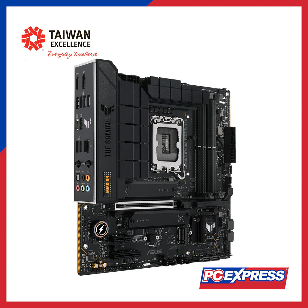 ASUS TUF GAMING B760M-PLUS WIFI II MIcro-ATX Motherboard - Image 2