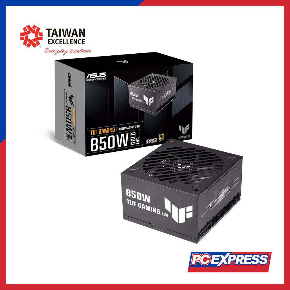 ASUS TUF Gaming EVO 850W 80+ Gold (90YE00SA-B0ZA00) ATX Power Supply - Black - Image 7