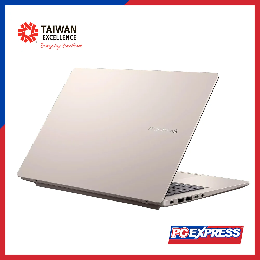 ASUS Vivobook 14 (X1407CA-LY170WSM) (90NB1582-M00890) Intel® Core™ Ultra 5 Laptop (Platinum Gold) - Image 3