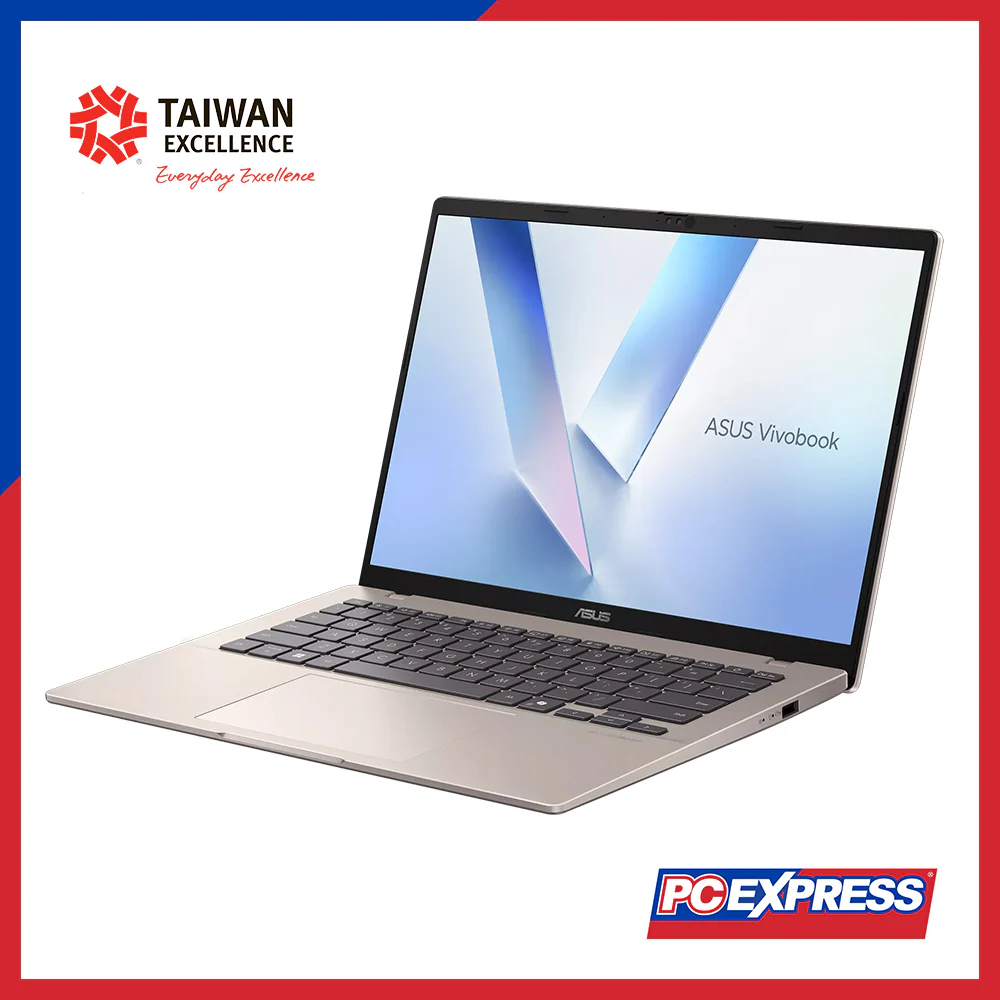 ASUS Vivobook 14 (X1407CA-LY170WSM) (90NB1582-M00890) Intel® Core™ Ultra 5 Laptop (Platinum Gold) - Image 4