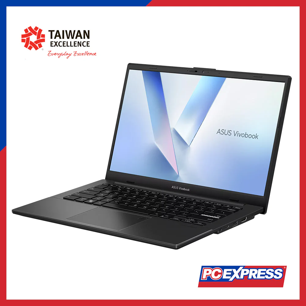 ASUS Vivobook Go 14 (E1404FA-EB1228WSM) (90NB0ZS2-M01X30) AMD Ryzen™ 5 Laptop (Mixed Black) - Image 4