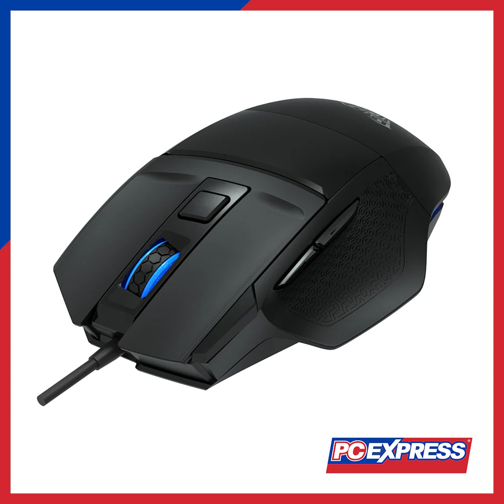 AULA S12 Optical Rainbow Wired Gaming Mouse - Black - Image 5