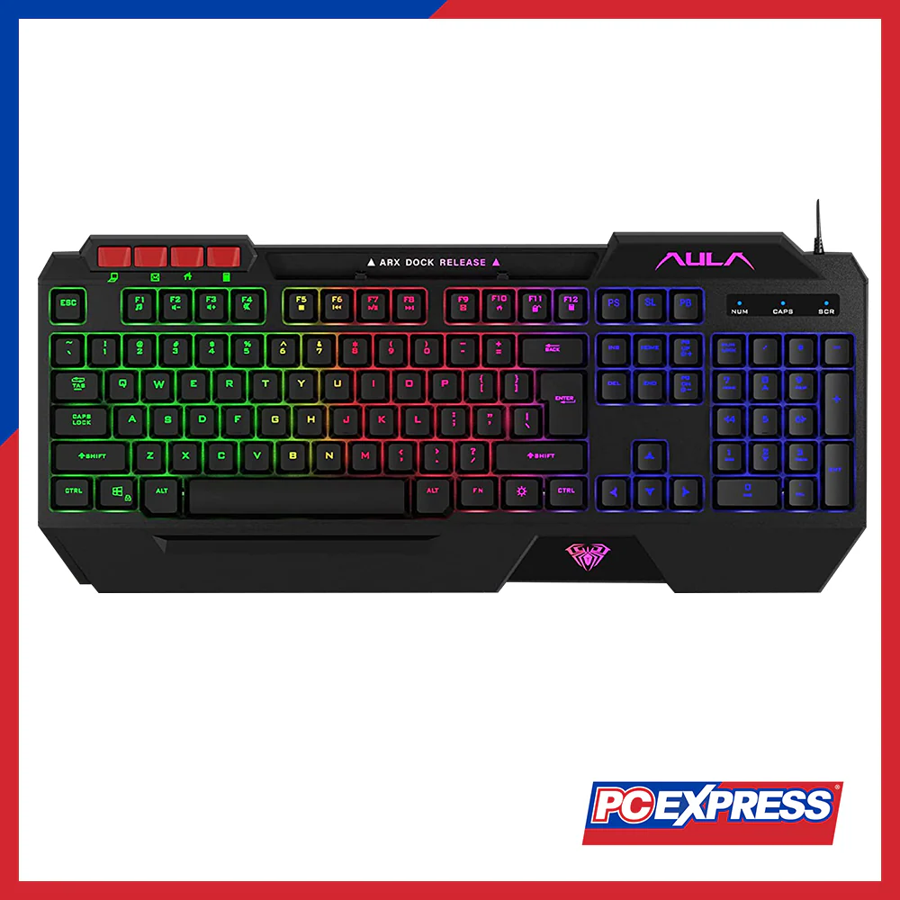 AULA Wind T650 4IN1  Wired (Keyboard + Mouse + Headset + Mouse Pad Set) Combo - Black - Image 3